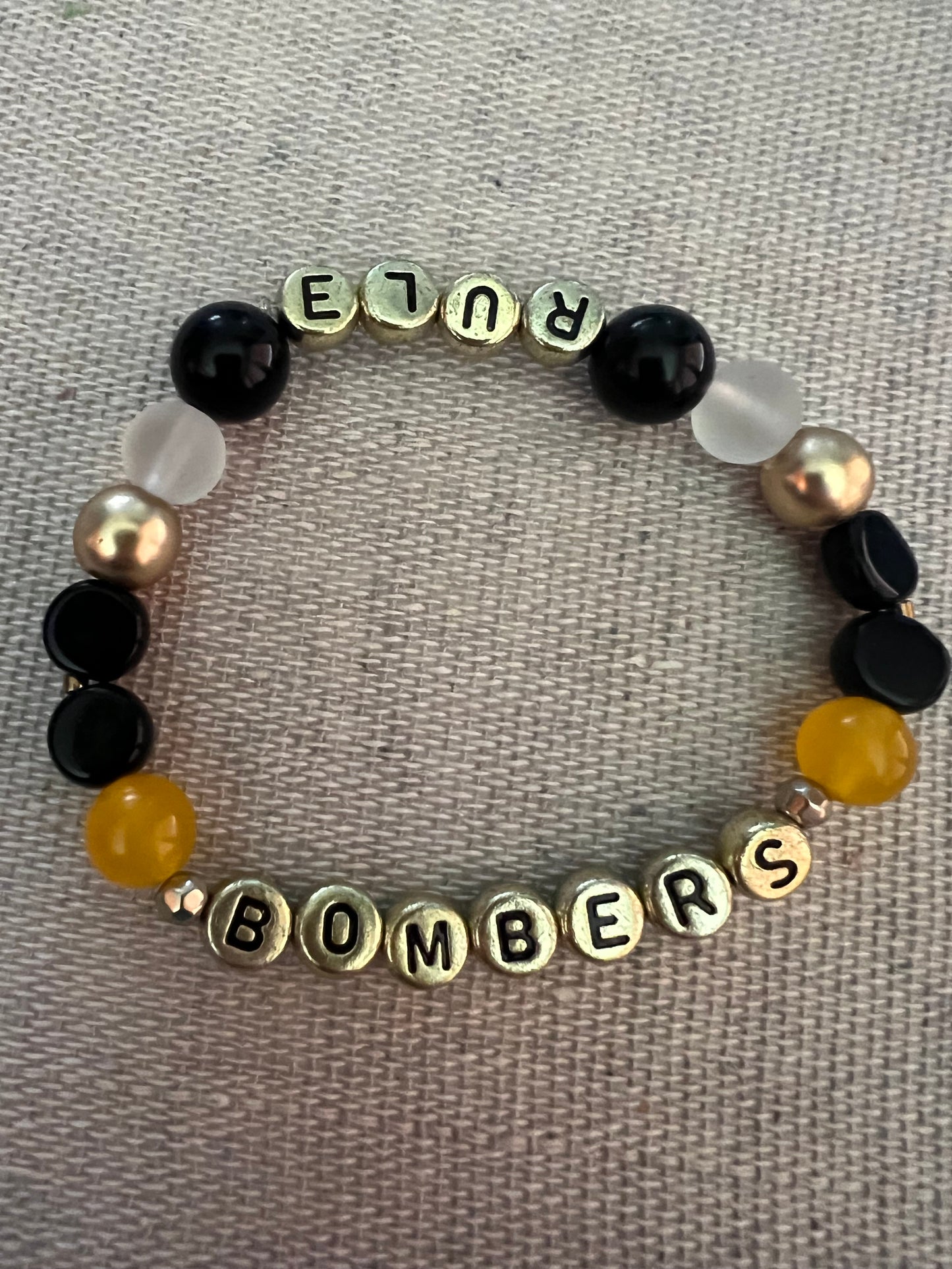 Beaded stretch bracelets